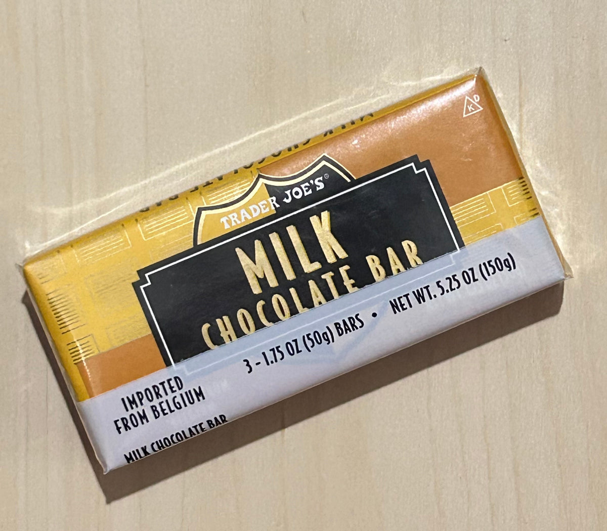 Trader Joe’s Milk Chocolate Bar 3pcs – Saverskart